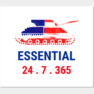 Essential 24.7.365 (Tank) Posters and Art